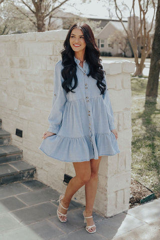 Turquoise Tunic Sweater Dress