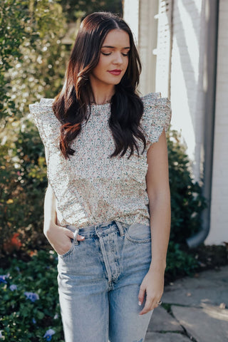 Snake Print Tunic Top