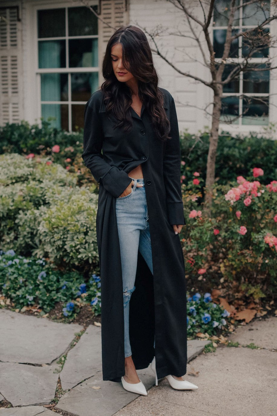 Front Slit Maxi Top