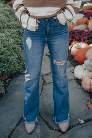 High Waisted Paper Bag Trousers (TAN)