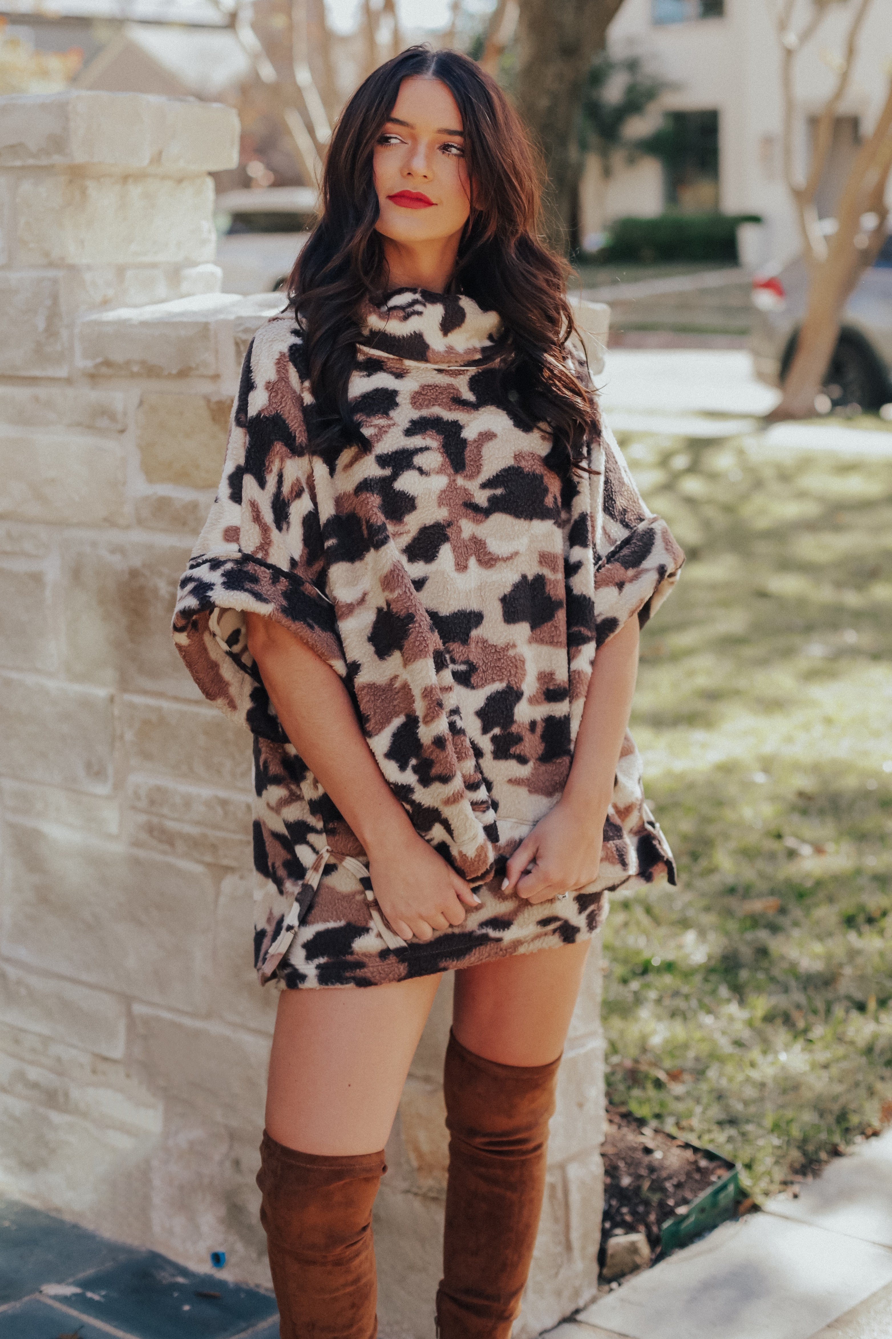Camo Sweater & Skirt Set (SKIRT ONLY)
