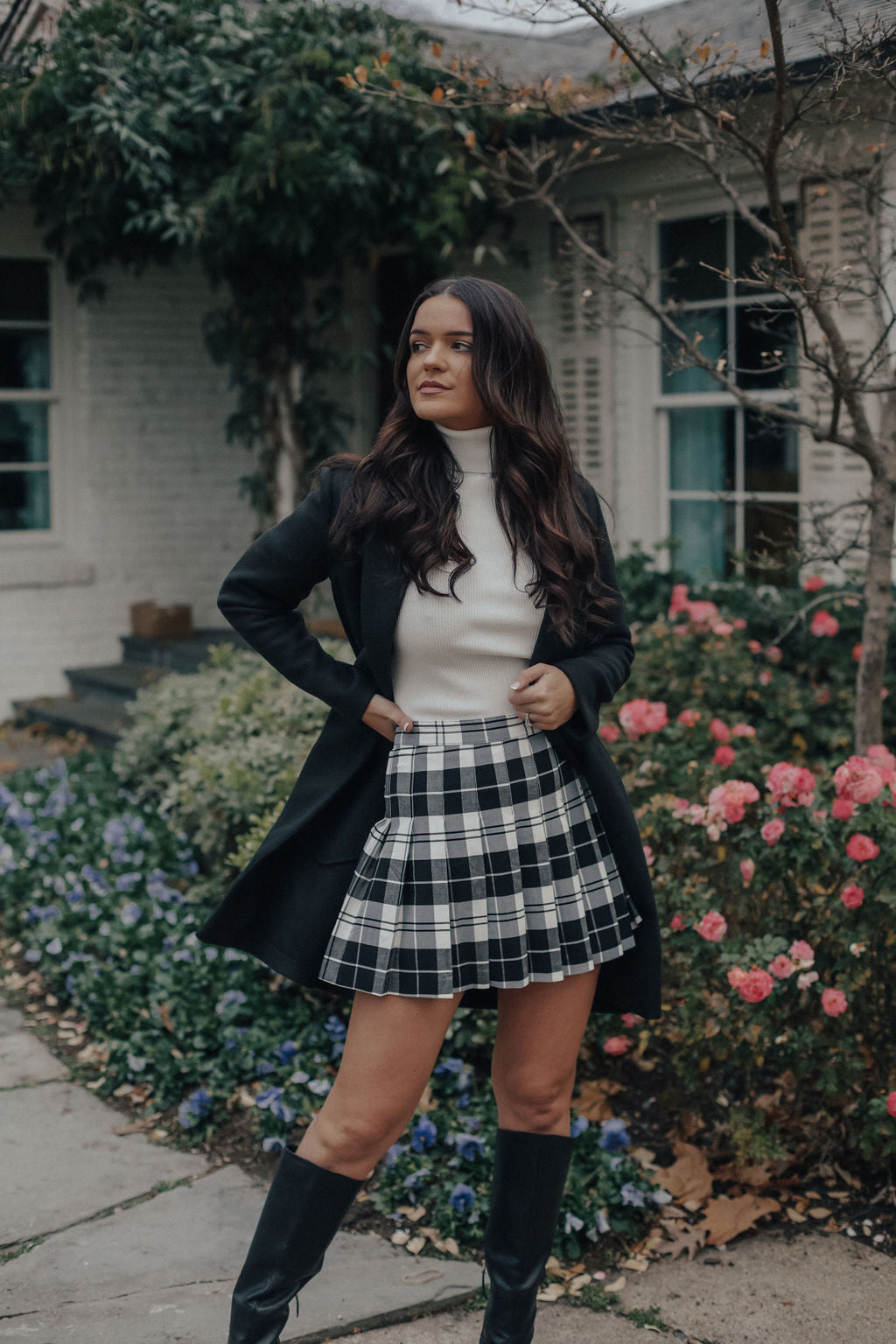 Plaid Skater Skirt