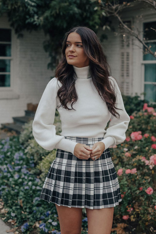 Plaid Skater Skirt