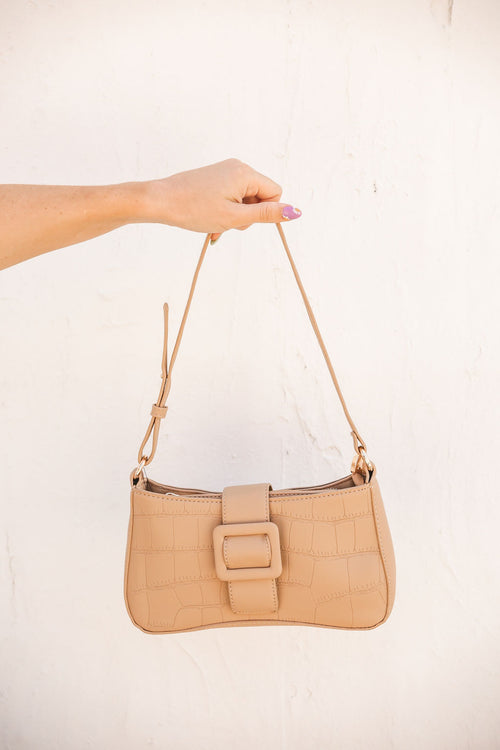 Rhode Faux Leather Bag (Tan)