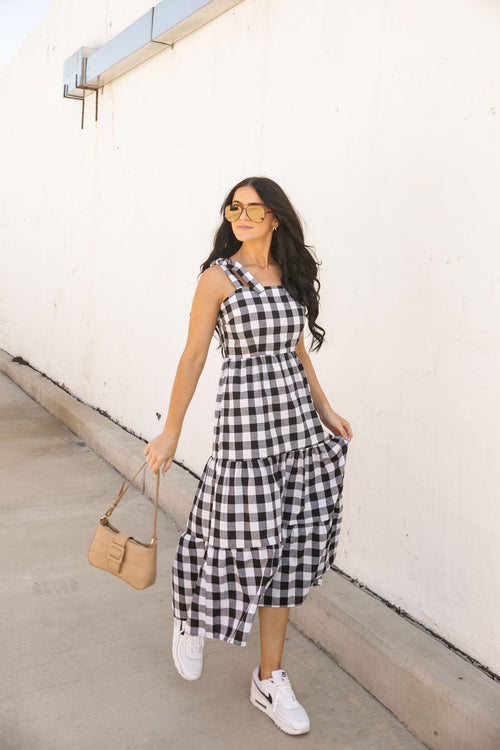 Delilah Gingham Dress