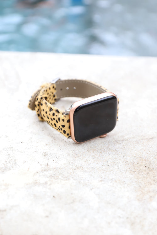 Cheetah Apple Watch Band (Natural)