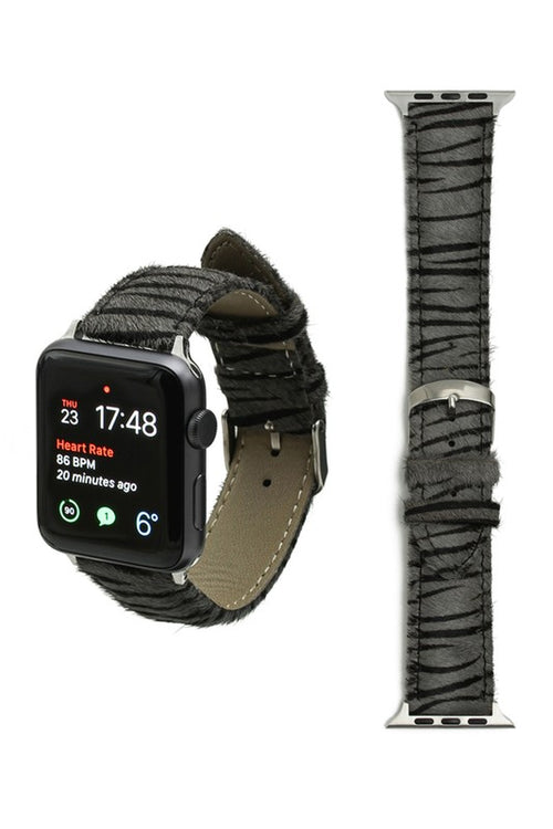 Zebra Apple Watch Band (Gray)